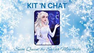 Kit 'n Chat || First Kit of 2025 - "Snow Queen" from Diamond Art Club || Using My New Containers!