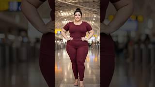 Pretty Woman In Maroon Dress | Dubai Princess #shrots #viralshort #prettywoman #dubai