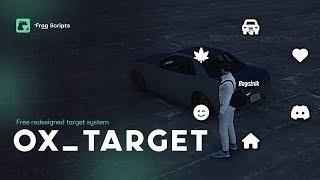 FREE REDESIGN OXTARGET FIVEM [OX_TARGET, TARGET]