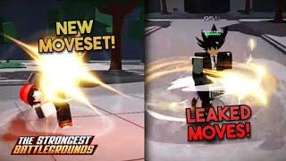 NEW LEAKED MOVESET ABILITIES + M1S | The Strongest Battlegrounds