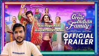 The Great Indian Family Trailer Reaction | Prabhakar Joshi Official