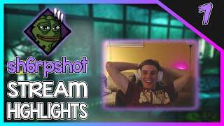 sh6rpshot STREAM HIGHLIGHTS #7 - CRAZY DONOS, RAGES, FUNNY MOMENTS & More!