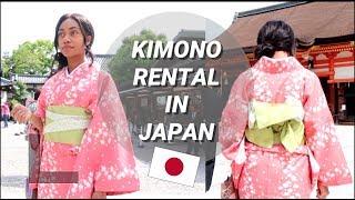 I rented a Kimono for a day in Japan! | Timaloveslemons