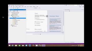 Connect MS SQL Server To Visual Studio 2017