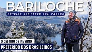 O que fazer em BARILOCHE na Argentina: Roteiro completo de 7 dias com PREÇOS e muita NEVE