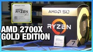 AMD R7 2700X Gold Edition Overclocking Headroom & Review