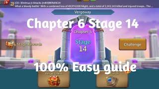 Lords mobile Vergeway chapter 6 Stage 14 easiest guide