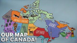 Our Map of Canada - Zone on the Road