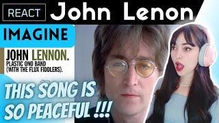 FIRST TIME Reacting to JOHN LENON - IMAGINE