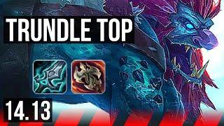 TRUNDLE vs VOLIBEAR (TOP) | Rank 5 Trundle | EUNE Grandmaster | 14.13