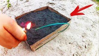 ЧТО БУДЕТ ЕСЛИ ПОДЖЕЧЬ ПОРОХ ИЗ 7000 ПЕТАРД. / Gunpowder 7000 firecrackers