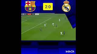 Real Madrid vs Barcelona 2023 Spanish Super Cup #football #short #youtube