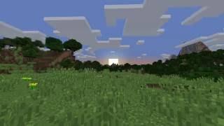 Minecraft - Sunrise & Sunset In Fast Motion