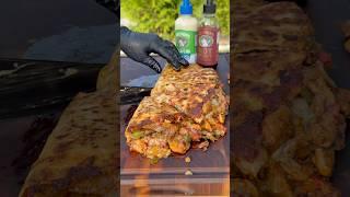 Chicken Bacon Ranch Quesadillas with @melindasfoods801