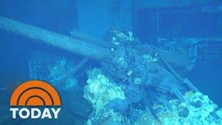 An Exclusive First Look Inside USS Indianapolis Wreckage Underwater | TODAY