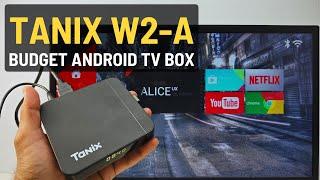 Tanix W2-A Review | Tanix Android TV Box Unboxing and Setup