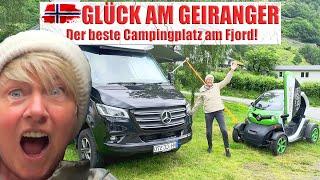 CAMPING AT GEIRANGER - Happiness on the most beautiful fjord