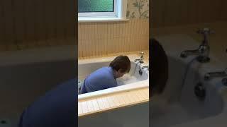 Clothes in the bath challenge