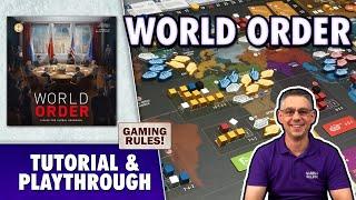 World Order - Tutorial & Playthrough