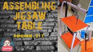 Jigsaw Table | Assembly | Homemade | Make a Jigsaw Table