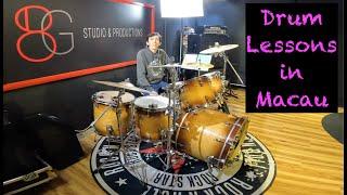 8G Studios in Macau: Drumming & Drum Lessons with Luís Bento