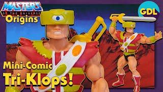 MOTU Origins Mini-Comic Tri-Klops! Mattel Creations Exclusive!