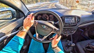 2017 LADA Vesta 1.6 MT - POV TEST DRIVE