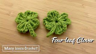 CROCHET a Four-Leaf Clover | 4 Leaf Clover | Easy