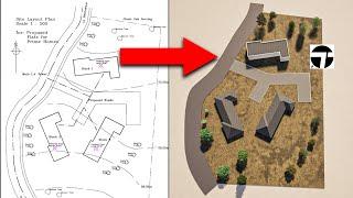 How To Render Site Plan In Twinmotion