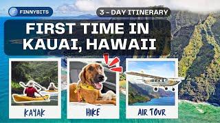 KAUAI, HAWAII 3 DAY TRAVEL VLOG & ITINERARY: MUST do, see, eat 2024 | Part 2 | FinnyBits