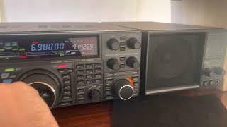 Radio pirata?  Quasi 45 metri #yaesu #radioamatori #radio #swl #radioascolto