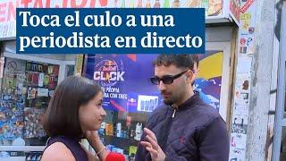 Toca el culo a una periodista mientras está en directo en el programa En boca de todos de Cuatro