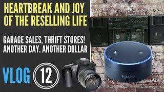 Selling on eBay and Amazon to Make a Living is a Grind - Reselling VLOG