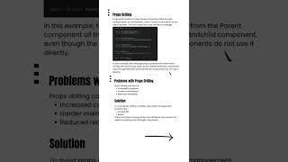 What is Prop and Prop Drilling in ReactJS Explained Simply! #ReactJS #WebDevelopment #webdevelopment