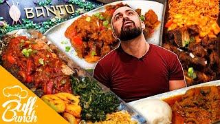 INCREDIBLE AFRICAN FOOD !? Bantu - African Cuisine - (Birmingham UK) [BUFFLUNCH]