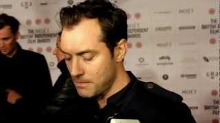 Jude Law Interview - The British Independent Film Awards 2012