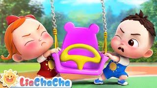 Baby's First Time at the Playground | EP03 | LiaChaCha Nursery Rhymes & Baby Songs