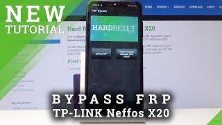 How to Bypass Google Verification in TP-LINK Neffos X20 - Remove FRP