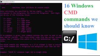 CMD Commands Every Windows User Should Know|Command Prompt Tricks|CMD commands|Windows CMD tricks