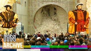 Bizarre 1980s Event Celebrates French Breakthrough of Channel Tunnel (1989)