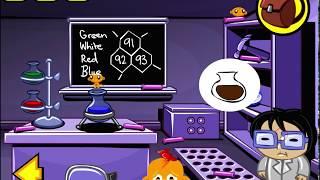 [Pencil Kids] Monkey GO Happy: Stage 377 - Chemical Laboratory Theme Walkthrough