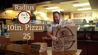 Pizza Math Lessons by Mike Bausch with Andolini's