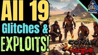 Conan exiles age of war chapter 4 All 19 exploits and glitches! 2024.