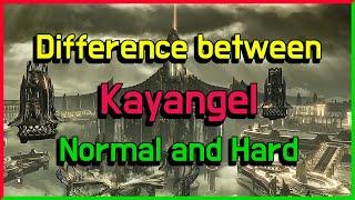 Differences in Kayangel Hard - Gate 1~4