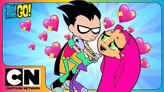 ️ Robin's First KISS?!?  | Teen Titans Go! | Cartoon for Kids | Cartoon Network Asia