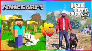 Gta 5 Vs Minecraft | Which game is better ? 