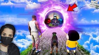 Franklin Found Magical Portal and Becomes Gojo - GTA 5