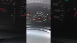 Honda Accord speedometer reading 0, D light flashing and check engine light on.