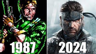 Evolution of Metal Gear Games [1987-2024]