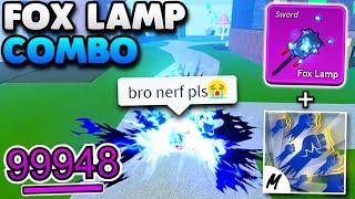 OP NEW Fox Lamp Combo In Blox Fruits UPDATE 21!